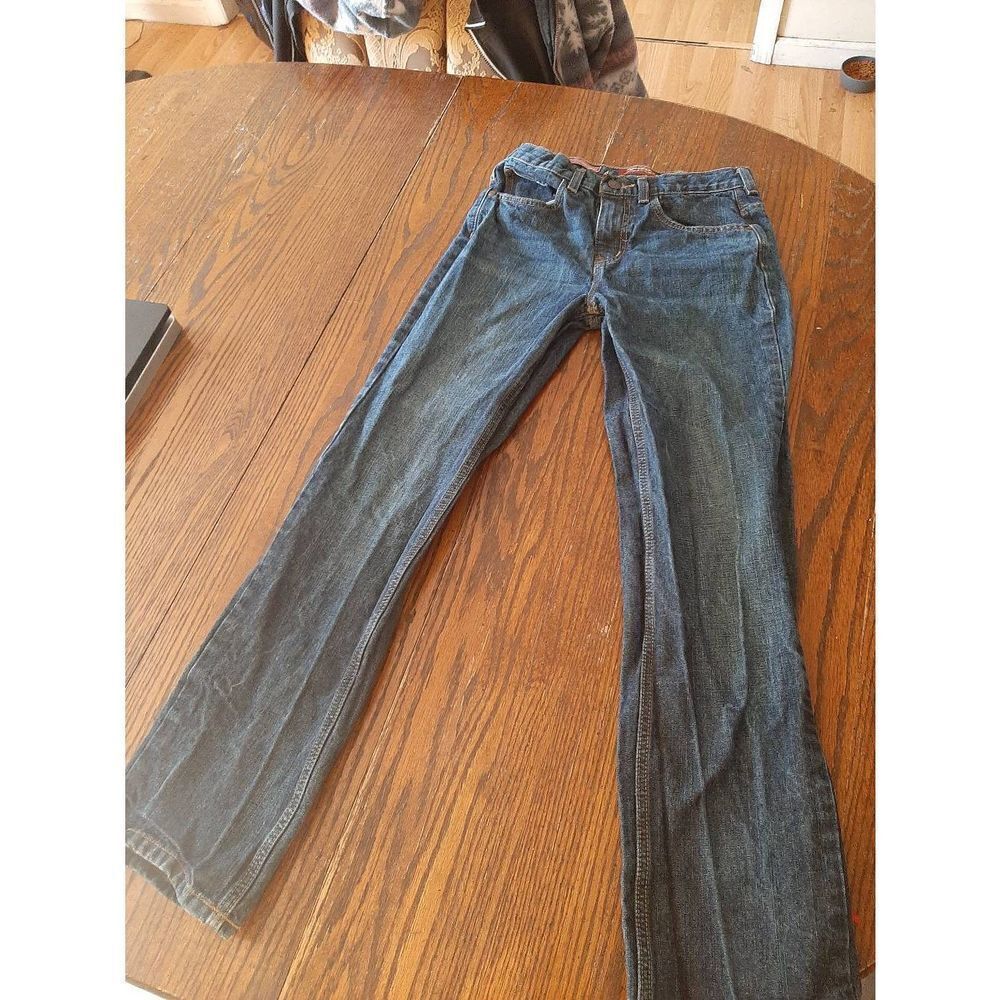 Boys 16 Slim Arizona Jean Co Original Blue Denim Blue Jeans Casual Pants Cotton